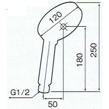 5WAYデカヘッドメタルシャワー 節水シャワーヘッド SH208-5T 送料無料