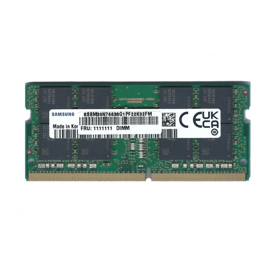 Samsung ノートPC用メモリー DDR4-3200 32GB×1枚 【新品PCからの