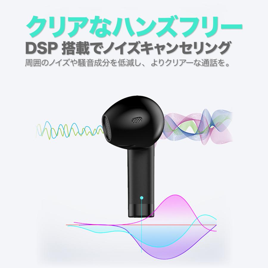 ワイヤレスイヤホン フルメタルケース Blutooth5.3 TWS 完全