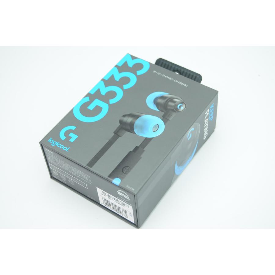 Logicool G333-BK BLACK ロジクール - ヘッドフォン