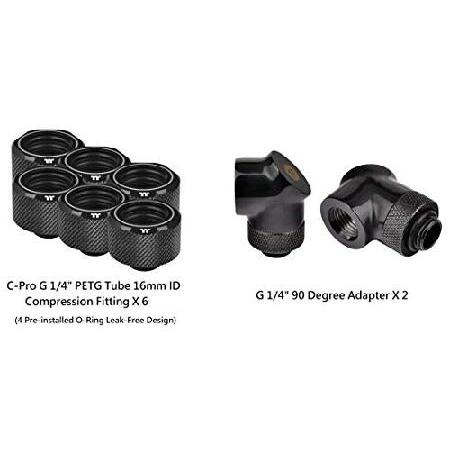 【国産】 Thermaltake Pacific C240 Ddc Res/Pump 5V マザーボード シンクロ 銅ラジエーター ソフトチューブ 水冷キット CL-W249-CU12SW-A 240mm 銅ラジエーター 【HOV1135039847】(39996円)