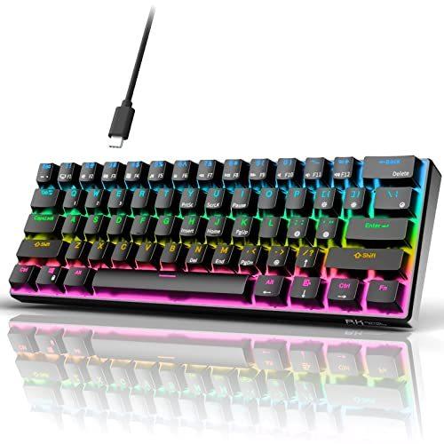 かわいい新作 RK61 KLUDGE ROYAL RK Wired Ultra Backlit RGB Keyboard Gaming Mechanical 60% その他キーボード、アクセサリー