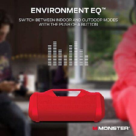 Monster Blaster 3.0 Portable Speaker， 120W Wireless Bluetooth Speaker， IPX5 Rechargeable Waterproof Bluetooth Speaker with USB Charge Out ＆ Aux Input スピーカー