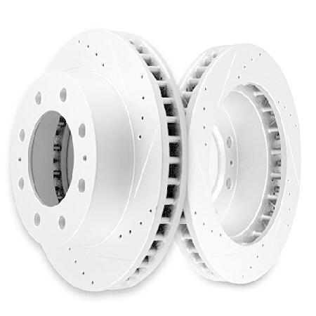 新品未使用！ ALEGE 2PCS Discs Brake Rotors Replacement for 2001-2006 for Silverado 3500 4door Extended Cab 8.1L，Fit for 120.66059，55072，55062 【M1225190425】(43173円)