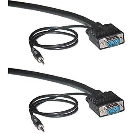 人気の雑貨がズラリ 海外から日本未入荷の人気アイテムを直輸入 Gowos シールドpcsケーブル 3 5mmオーディオ ブラック Hd15 オス 同軸構造 ダブルシールド 100フィート ダブルシールド同軸モ Pcケーブル コネクタ Oyostate Gov Ng