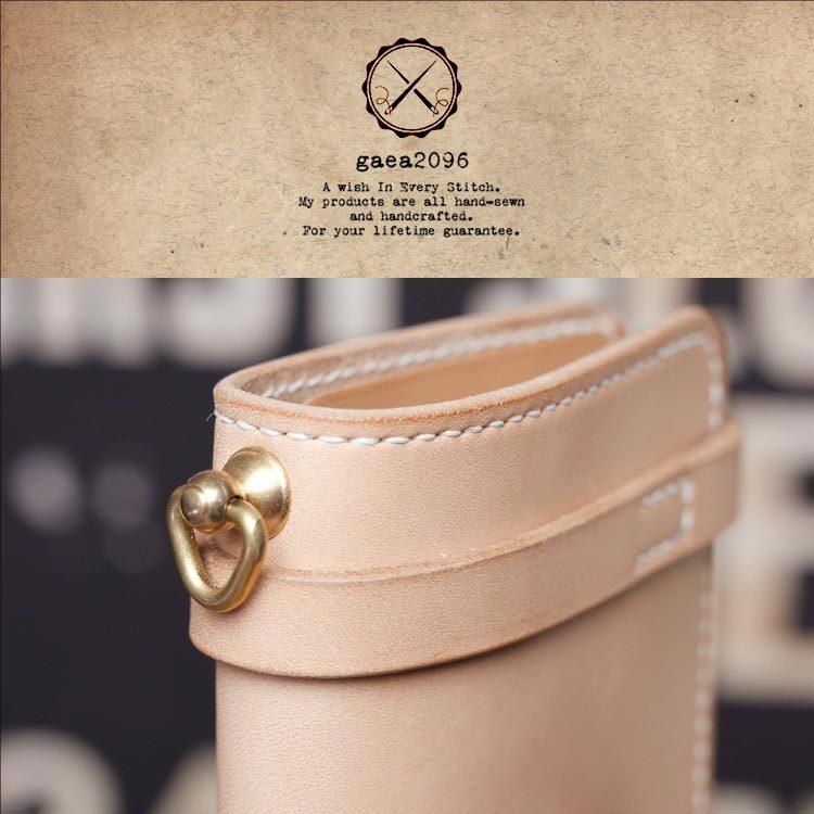 カスタム】ウォレットコード取付け用 ドロップハンドル : 手作りの革