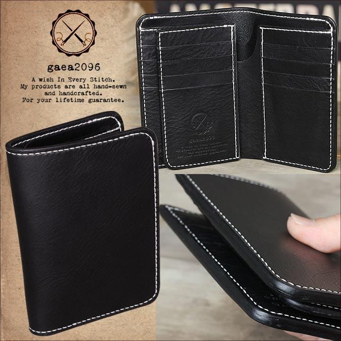 イタリアンレザー New York 二つ折り 本革財布 ミドルウォレット 革