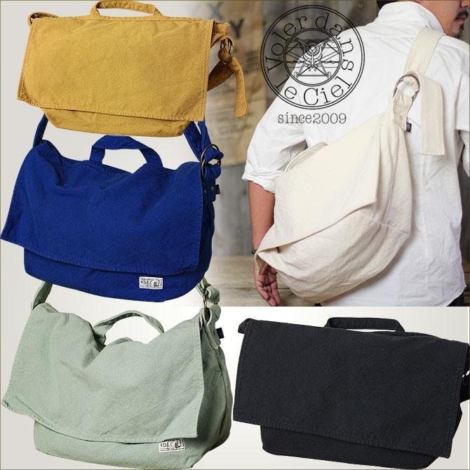 ショルダーバッグ 帆布 斜め掛け 日本製 メッセンジャーバッグ 酒袋帆布 V D L C Voler Dans Le Ciel Vc 6l Vc06l メンズバッグ専門店ガイア96 通販 Yahoo ショッピング