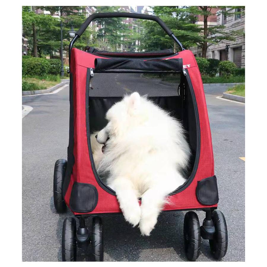 ペットカート 4輪 中型犬〜大型犬 多頭用 対面式 自立式 折りたたみ ペットカート ペット用 バギー 犬 キャリーカート 猫用 キャリーカート キャリーバッグ キャリーカート ペットカート 折りたたみ 4輪 中型犬 大型犬 多頭用 対面式 自立式 ペット用 バギー 猫用 キャリーバッグ