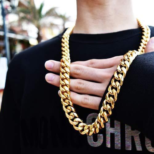 今年の新作から定番まで ネックレ 18k メンズ W喜平ネックレス チェーンネックレス マイアミキューバン ヒップホップ ゴールドチェーン Propre レディースアクセサリー Caalin Com