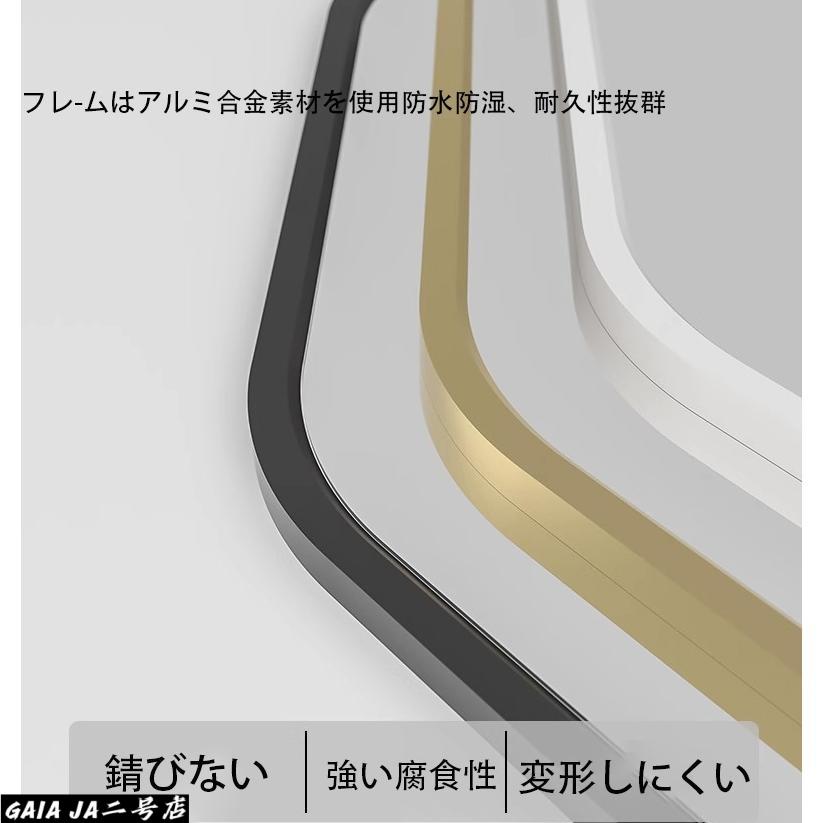 壁掛け ミラー 八角 鏡 玄関 壁掛けミラー ウォールミラー 飛散防止