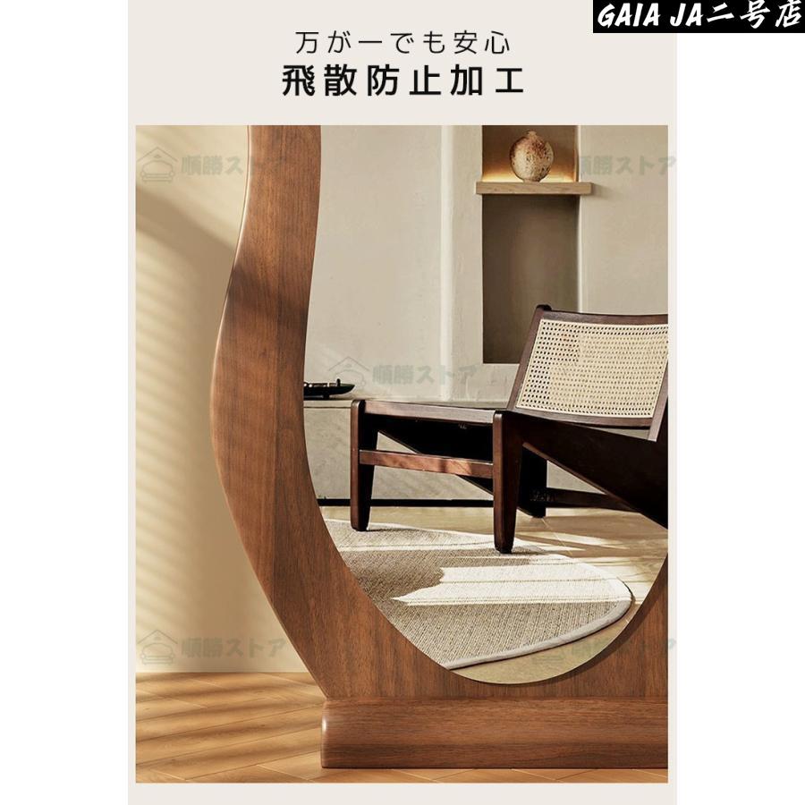 全身鏡 壁掛け おしゃれ ウォールミラー 木製 鏡壁掛け 玄関ミラー