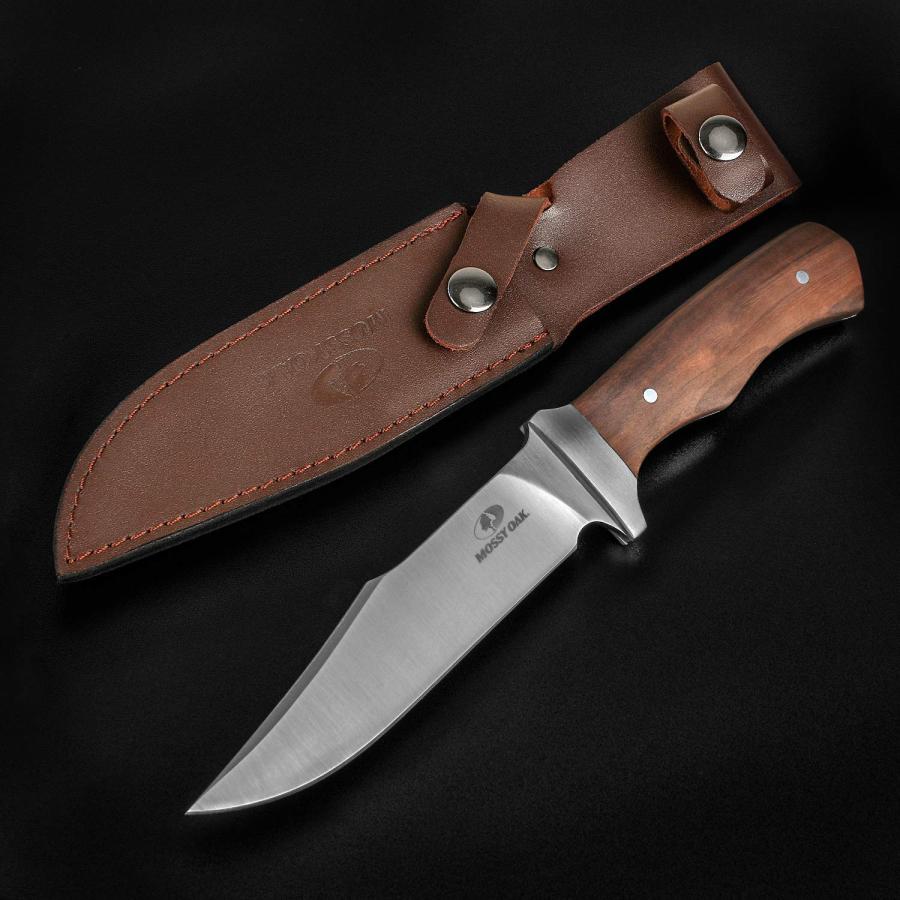 MOSSY OAK ナイフ シースナイフ フルタング 天然ウッドハンドル MOSSY OAK ナイフ シースナイフ フルタング 天然ウッドハンドル