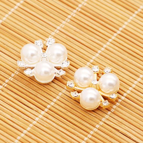 お花　　チャーム資材　　10個 ストーン付お花のチャーム 10個入り : gaikicraft - 通販