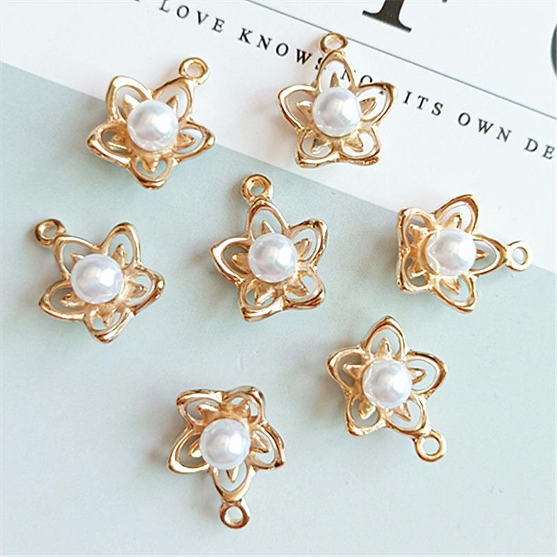 お花　　チャーム資材　　10個 j6-1858-1-6.jpg