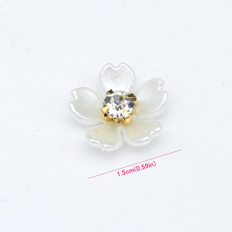 ストーン付桜パーツ 約40個入り : gaikicraft - 通販 - Yahoo!ショッピング