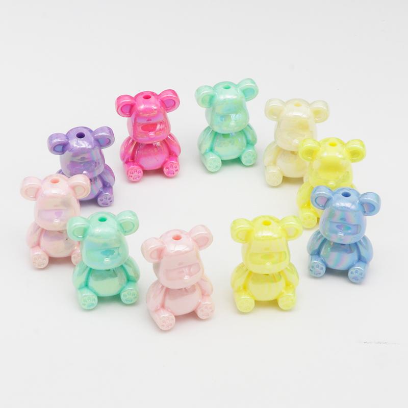 クマちゃんのビーズ 10個入り : gaikicraft - 通販 - Yahoo!ショッピング