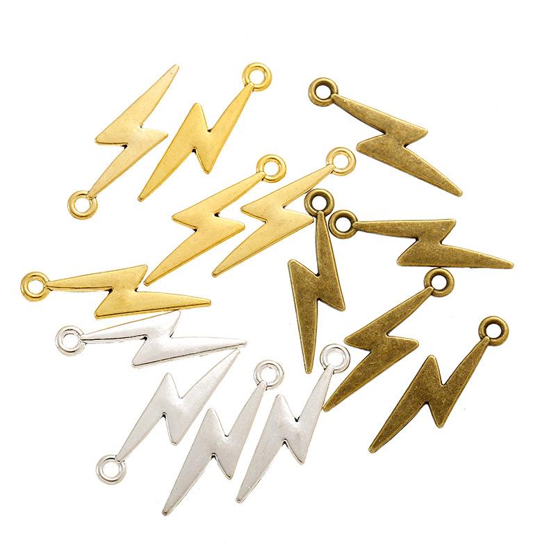 48%OFF チャーム イナズマ 稲光 合金 20個入り : gaikicraft - 通販