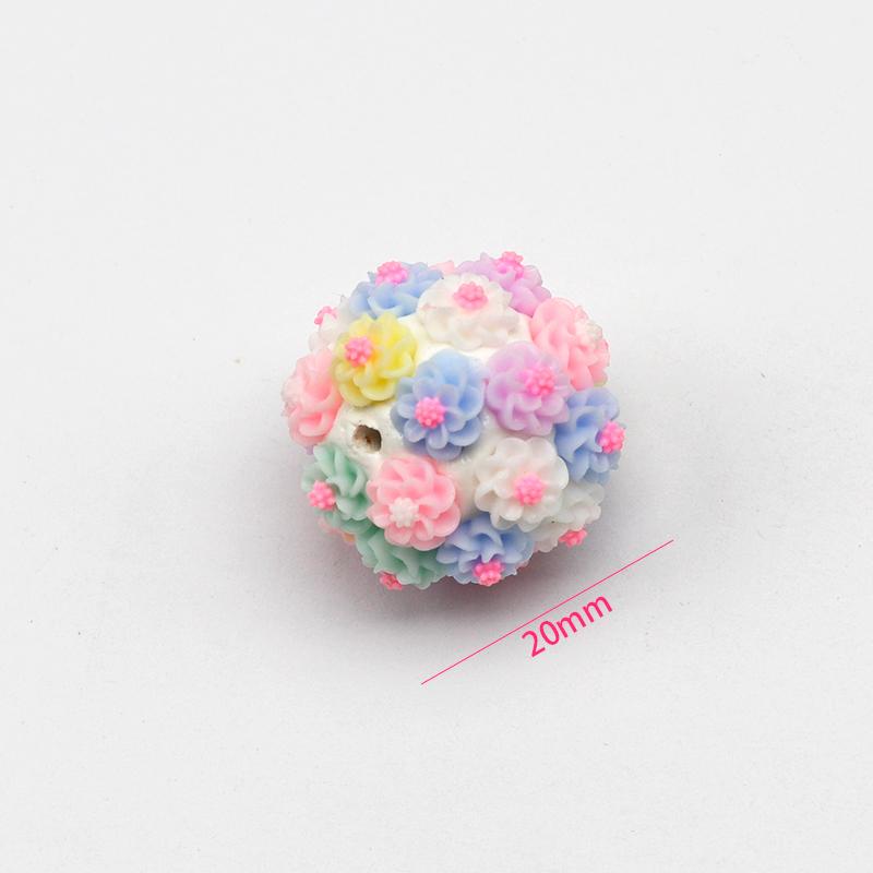 お花のビーズ はな 20ミリ 1個 : gaikicraft - 通販 - Yahoo!ショッピング