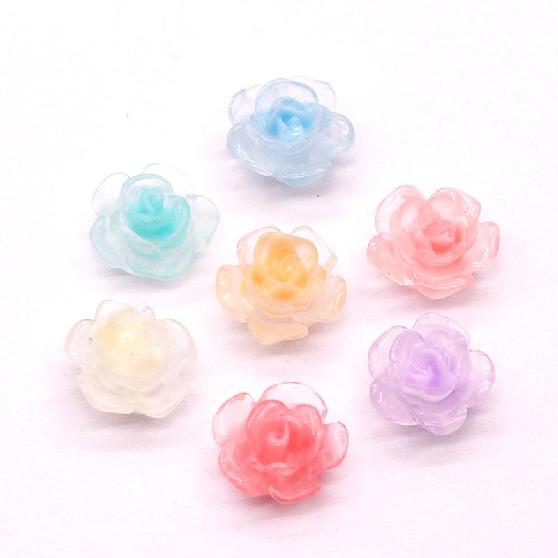 ネイル お花 デコ ミックス約100個入り : gaikicraft - 通販 - Yahoo