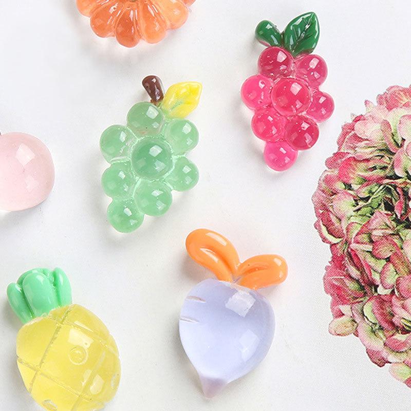 デコパーツ フルーツ 野菜 10個入り 即納 : gaikicraft - 通販 デコパーツ フルーツ 野菜 10個入り 即納 : gaikicraft - 通販