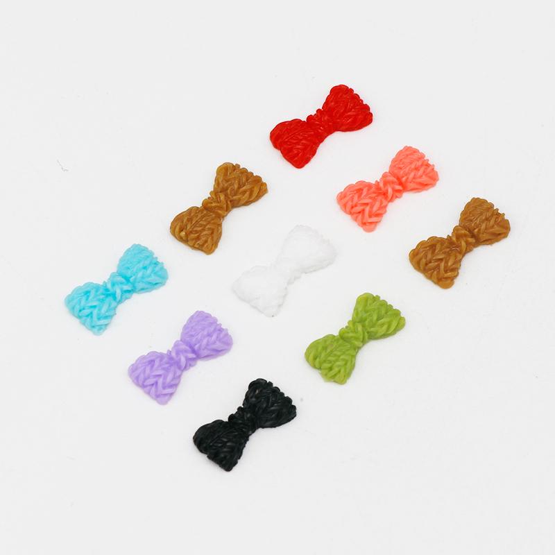 デコパーツ ネイルパーツ リボン 100個入り : gaikicraft - 通販