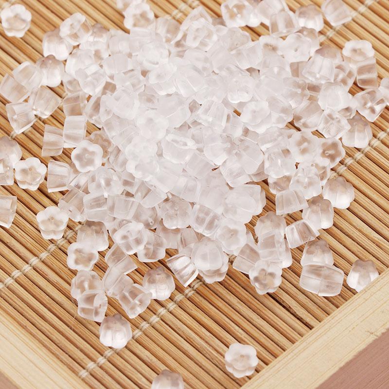 ピアスキャッチ プラスチックキャッチ お花キャッチ 約5000個入り 