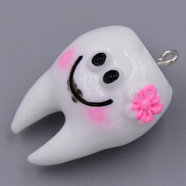 デコパーツ 歯 チャーム 20個入り : gaikicraft - 通販 - Yahoo