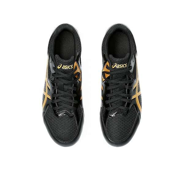 ◆◆ ＜アシックス＞ ASICS EFFORT 13 エフォート （003：BLACK/PURE GOLD） 陸上競技スパイク メンズ 1093A167-003｜gainabazar｜04