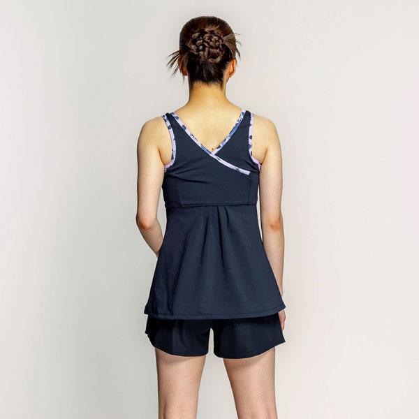 即納可☆【NIKE】ナイキ ふんわりシルエット2in1パンツセパレーツ レディース フィットネス水着 2993146_2