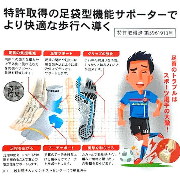 送料無料 メール便発送 即納可 Activital アクティバイタル フットサポータージャパン サッカー テーピンググリップソックス 日本製 Activital Avftspt Skw ガイナバザール 通販 Yahoo ショッピング