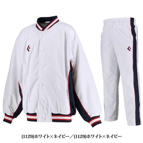 ◆◆◎ ＜コンバース＞ ジュニア ウォームアップジャケット＆パンツ ウィンドブレーカー 上下セット セットアップ CB482501S-CB482502P_1