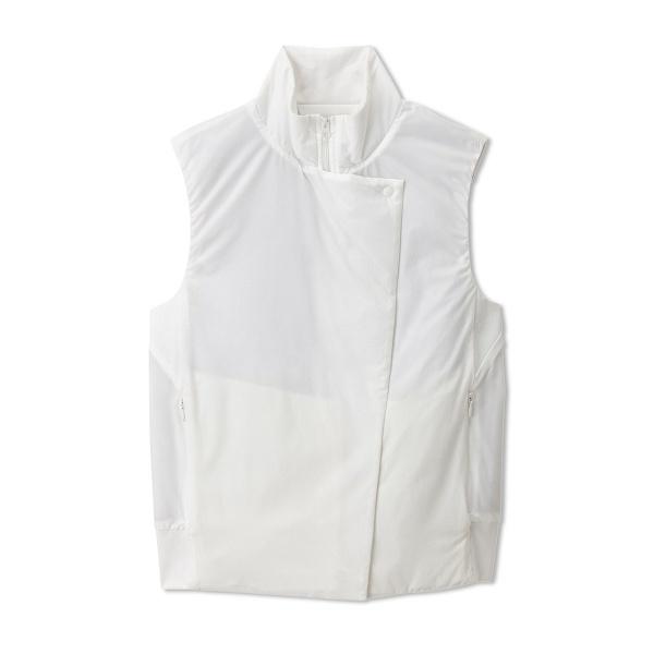 ◆◆□送料無料 メール便発送 ＜ダンスキン＞ DANSKIN バレエインサレーションベスト(レディース) DA321100 (JW：ジャスミンホワイト)