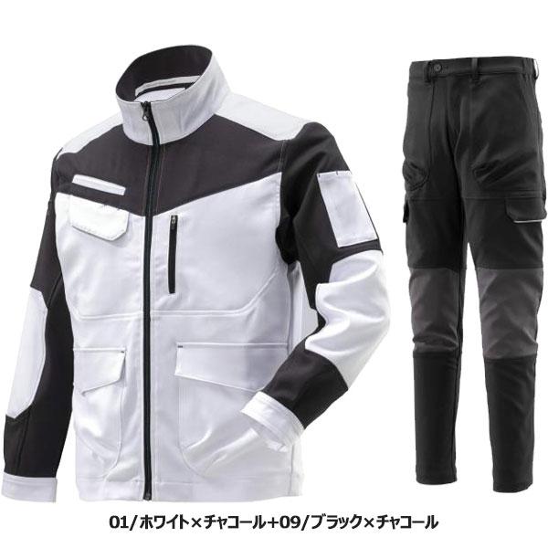 ◆◆【返品・交換不可】 ＜ミズノ＞ MIZUNO ユニセックス ワークジャケット＆パンツ (通年素材) 上下セット ワーキング用品 F2JE1194-F2JF1194｜gainabazar｜02