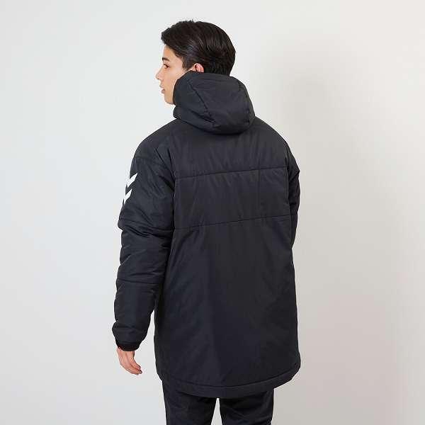 hummel ◇◇ <ヒュンメル> HUMMEL 中綿ハーフコート ブラック hummel ◇◇ <ヒュンメル> HUMMEL 中綿ハーフコート ブラック