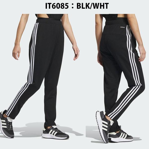 即納可★【adidas】アディダス ウィメンズ トレーニングウェア ジャージパンツ W MH 3S トラックパンツ KNV49｜gainabazar｜02