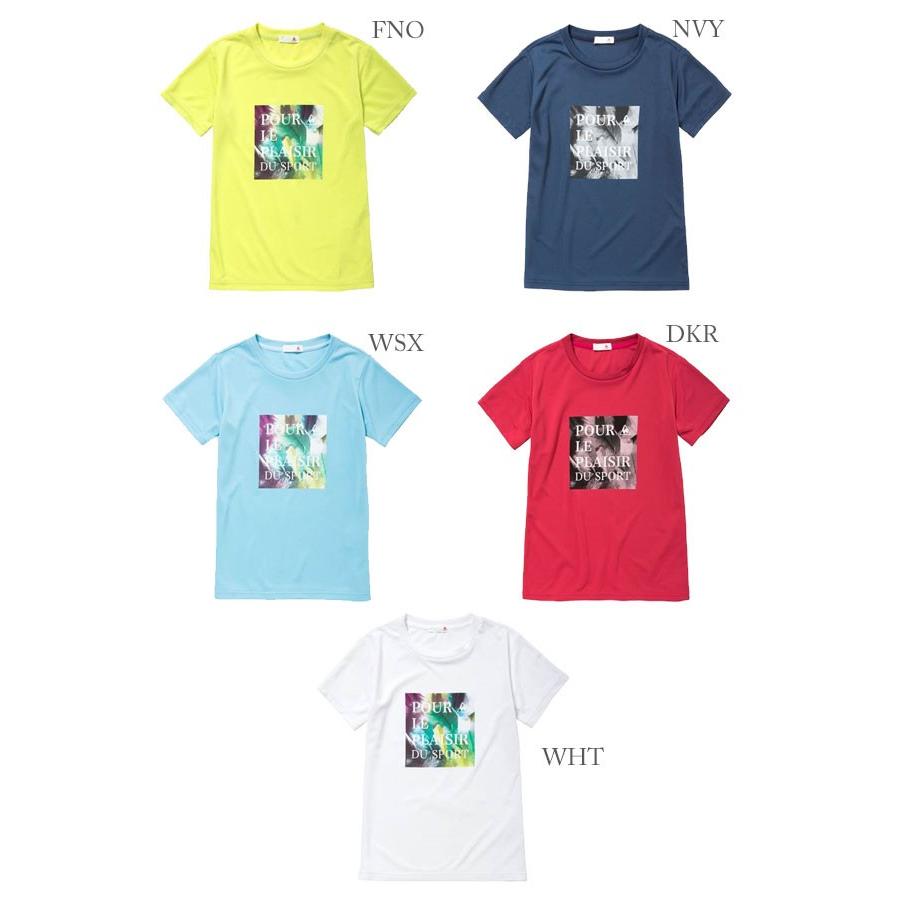 即納可★ 【le coq sportif】ルコック ウィメンズ 半袖 シャツ Tシャツ レディース(qb016671-16skn)|gainabazar|02