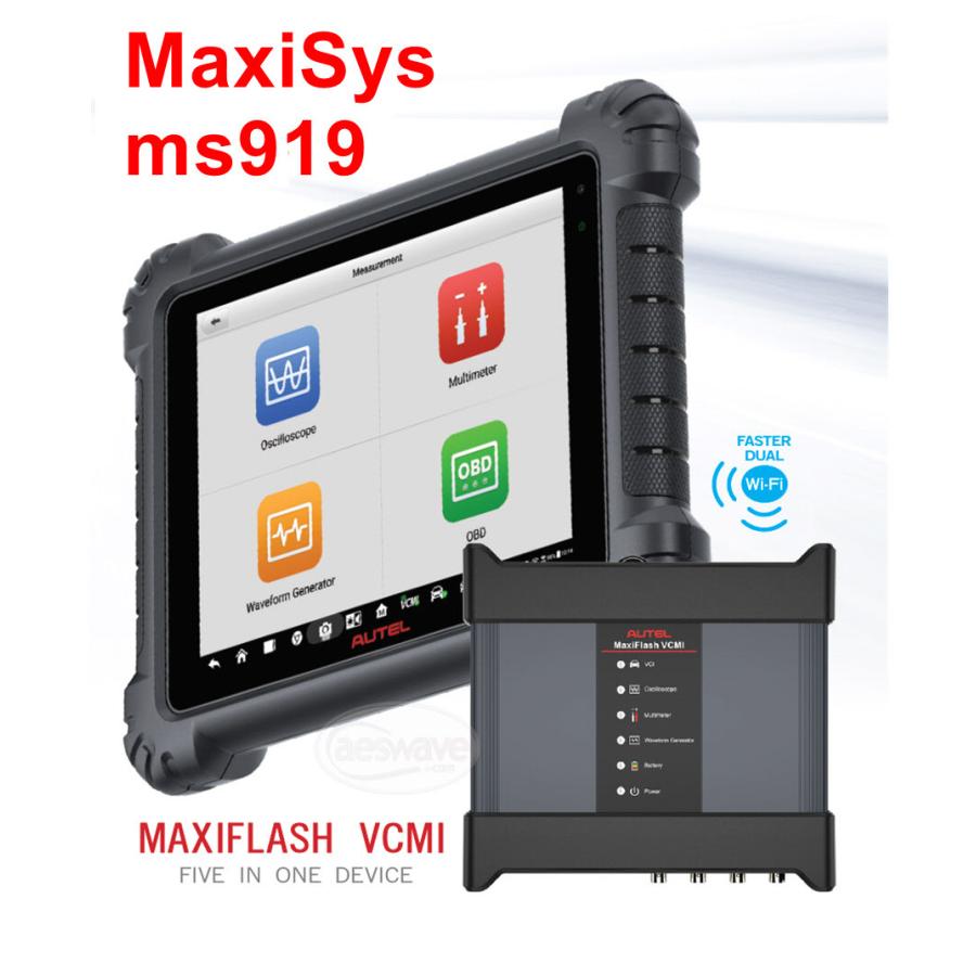 Autel MS919 Autel MaxiSYS 919 MS919 診断スキャンツール OBD2自動車故障診断機 スキャンツール 自動車診断スキャナー