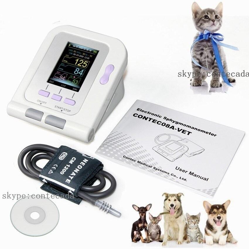 【送料無料】ペット用デジタル血圧計 デジタル獣医用血圧計 犬　猫　ペット　動物病院　簡易日本語マニュアル付き