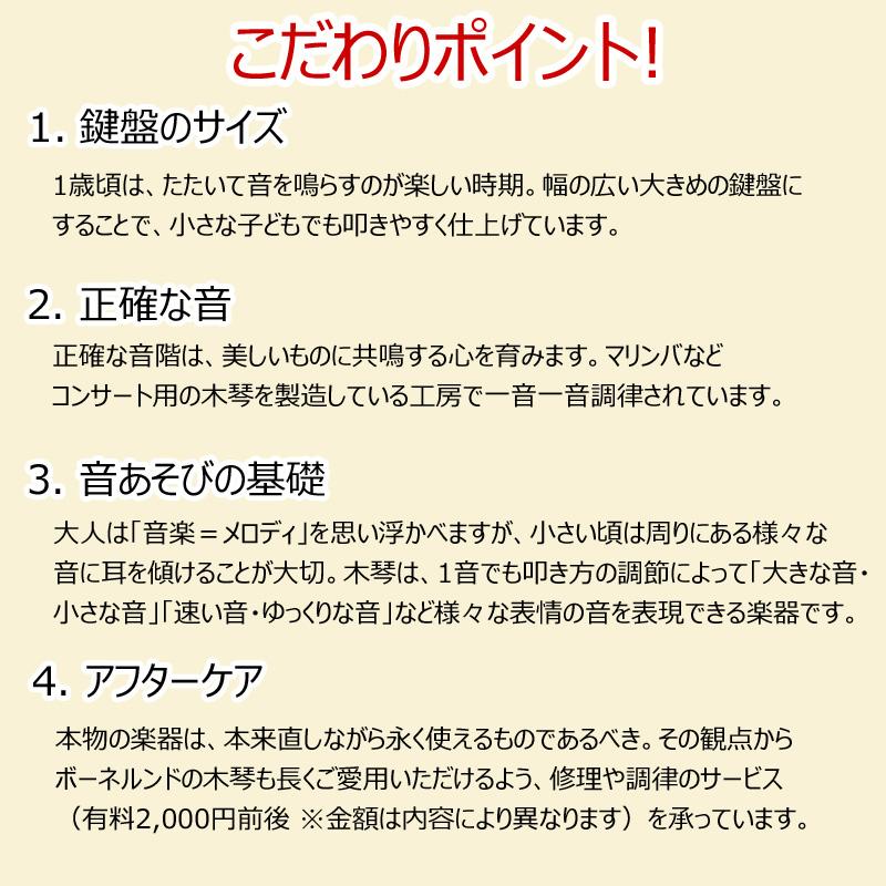 木琴 日本製 ボーネルンド おさかなシロフォン 名入れ 楽器 木のおもちゃ 出産祝い 誕生日 プレゼント 男の子 女の子 1歳 2歳｜gaju｜06