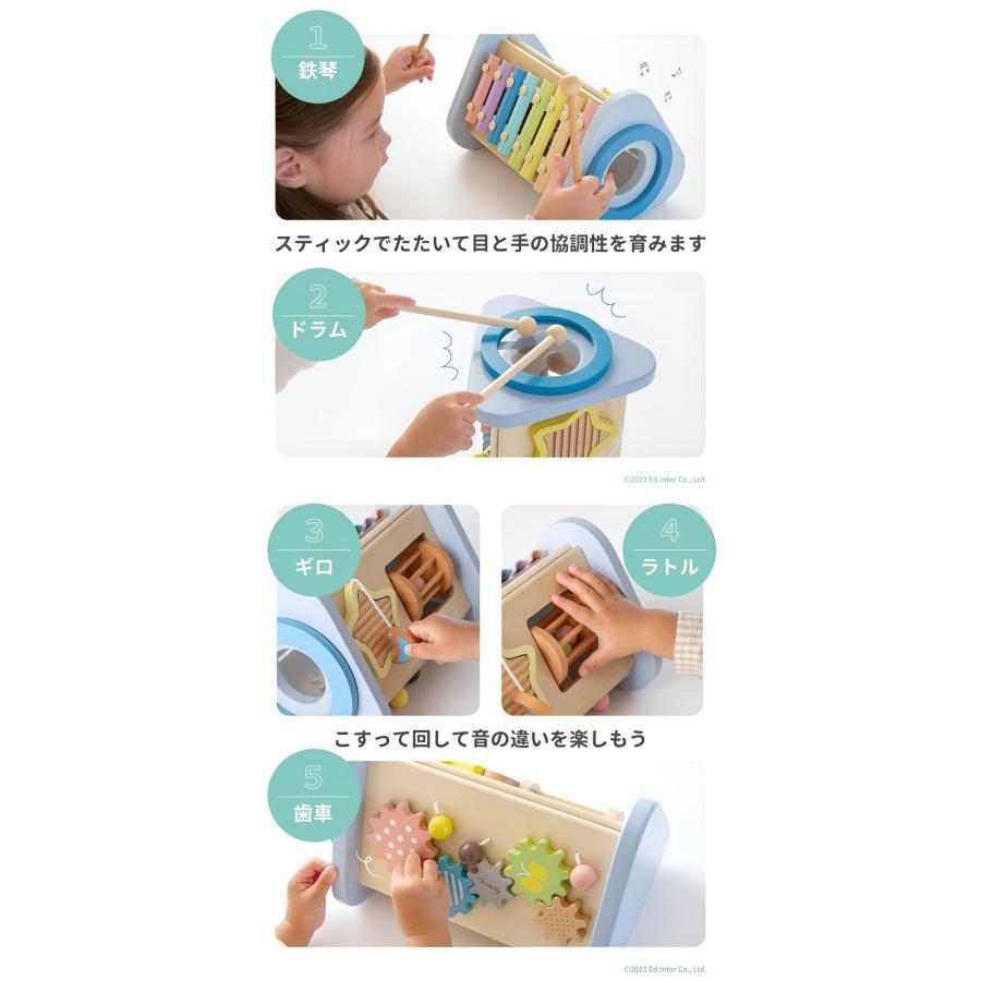 新品未使用 お琴 フルセット付属品付 半上角すだれ彫 定価25万円相当 糸張り込 エド・インター（Ed・Inter） 鉄琴 おもちゃ 森の音楽会 ティンクル