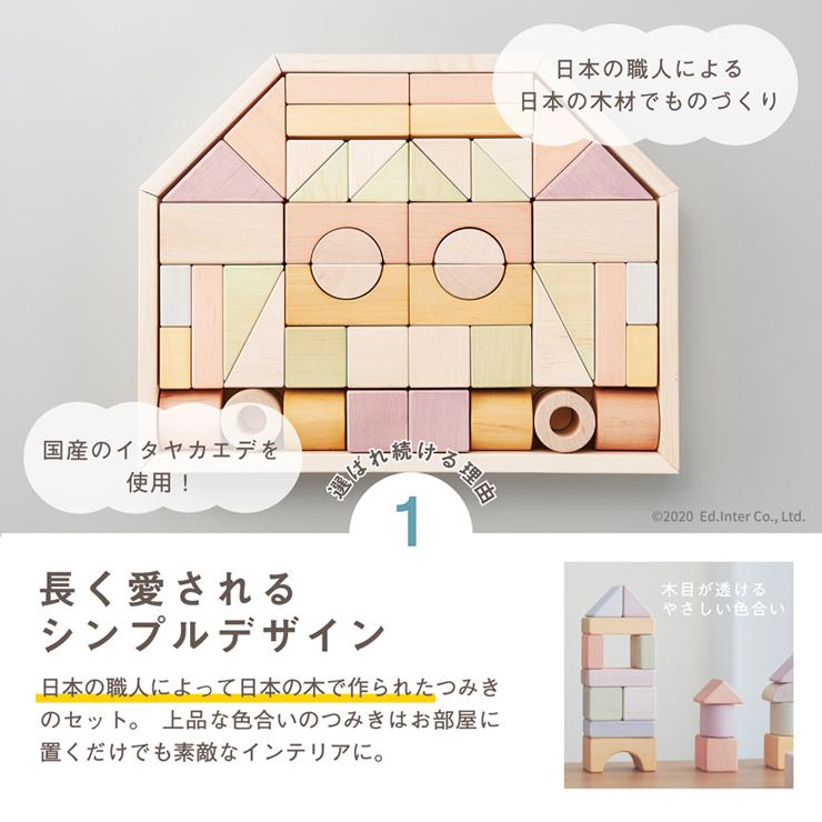 超paypay祭 積み木 日本製 つみきのいえ L エドインター 名入れ 知育玩具 1歳 木のおもちゃ 誕生日 プレゼント 赤ちゃん 子供 男の子 女の子 Ed がじゅまるの樹 通販 Yahoo ショッピング