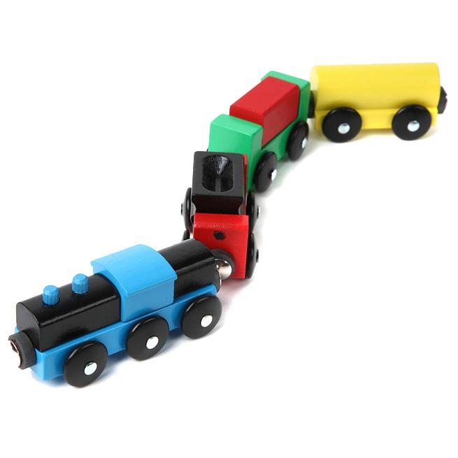木製レール　電車　線路　BRIO MICKI社 MICKI社の木製レール。2年間遊んで気付いたことと遊びの変化