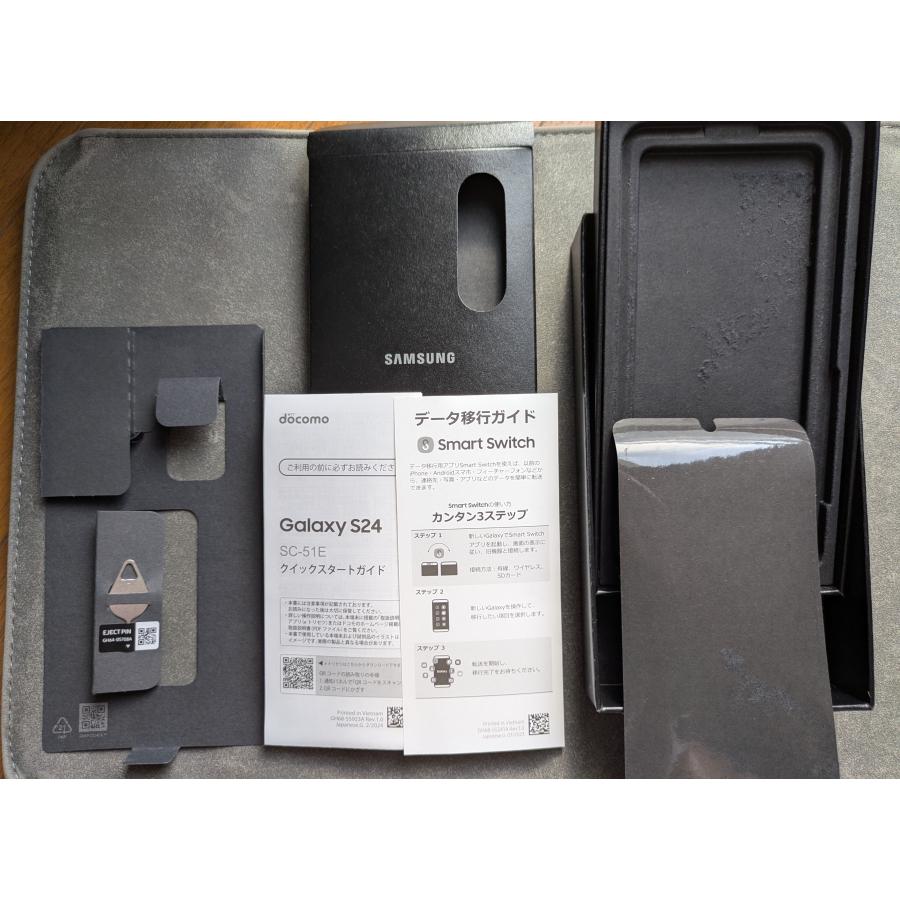 利用：1年未満】galaxy-s24 256GB ブラック ギャラクシーs24 ケース
