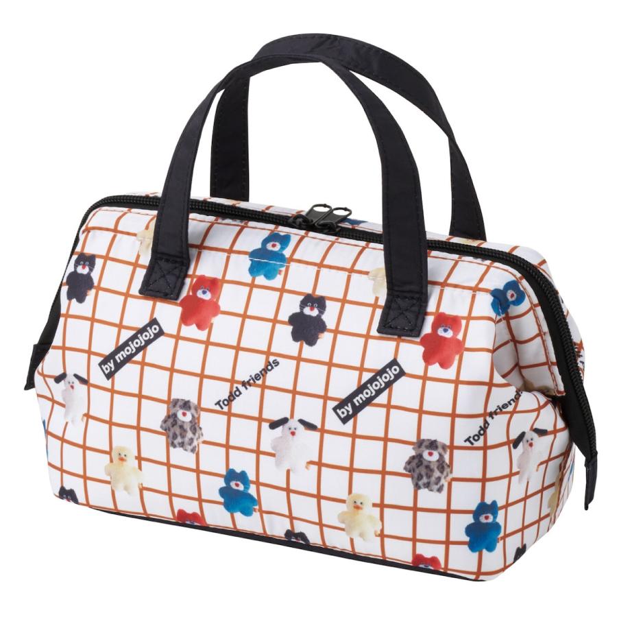 新商品 mojojojo がま口 ランチ バッグ M お弁当 バッグ グッズ  Todd friands かわいい くま ねこ あひる いぬ 雑貨 738111 |  | 06