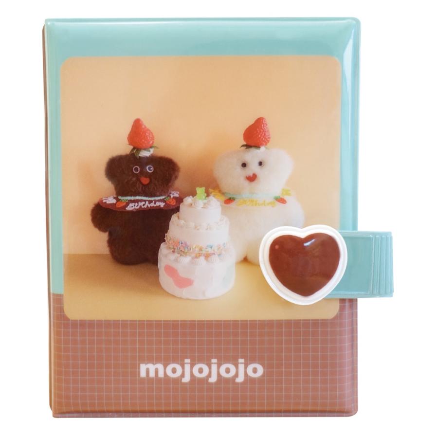 激レア★シール付き！ホカポンのメモ帳 うさぎ印 新商品 mojojojo シール コレクト バインダー チョコミント / レッド