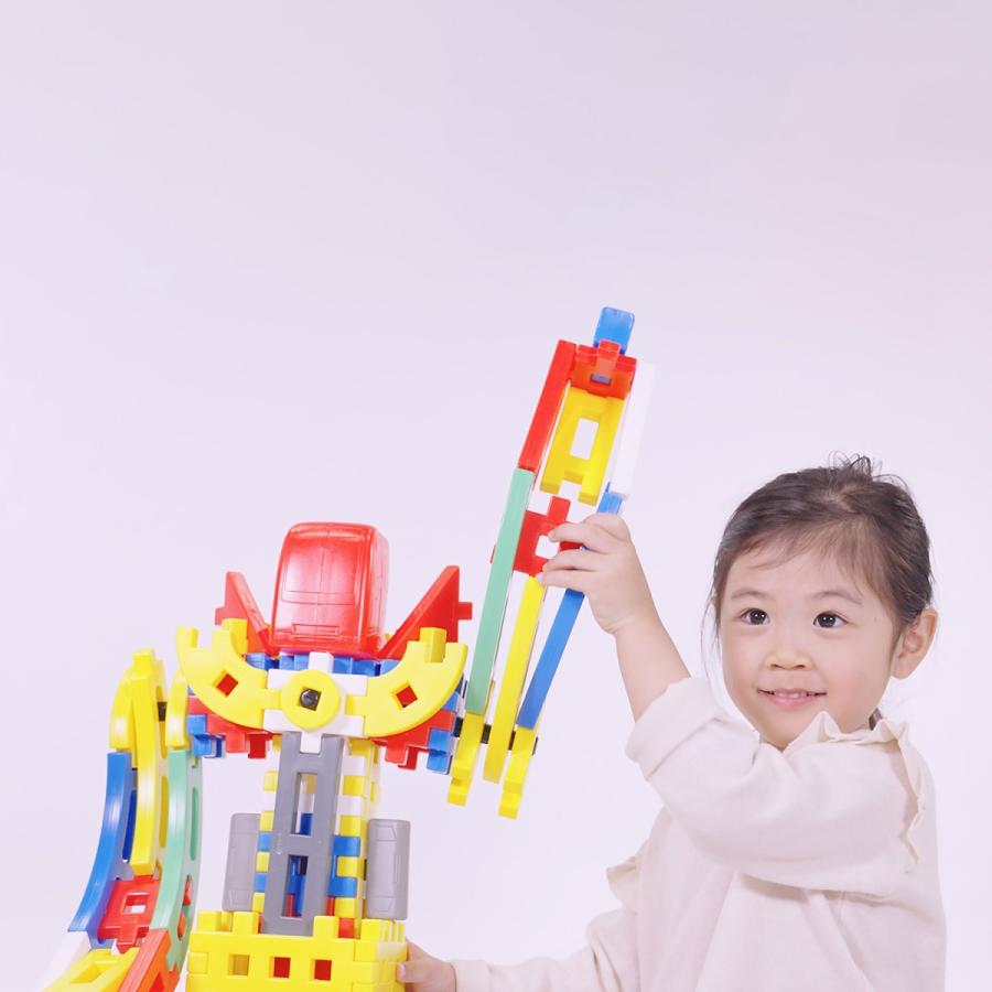 学研 公式  ニューブロック ブロック おもちゃ 知育 玩具 2歳 3歳 4歳 たっぷりバラエティセット 83719 男の子 女の子の画像