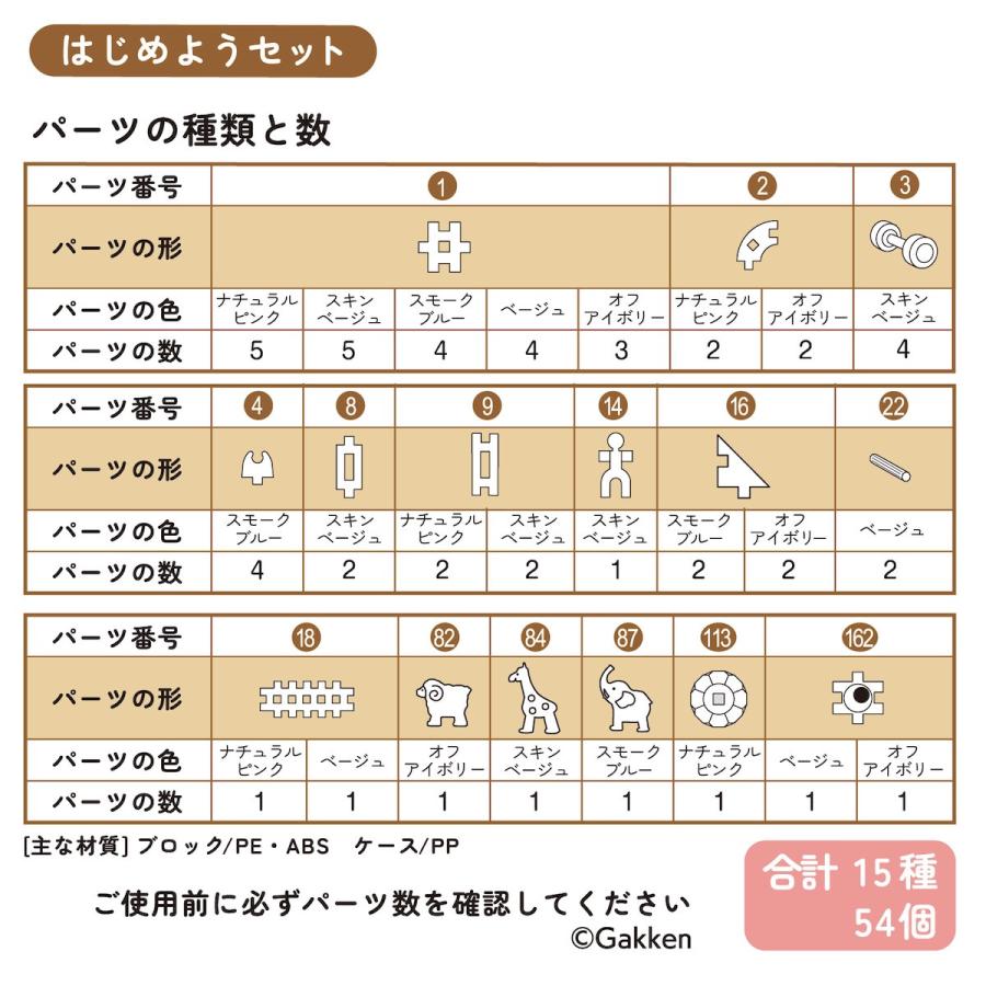 学研ステイフル 学研 公式 WEB限定 ニューブロック ブロック はじめ