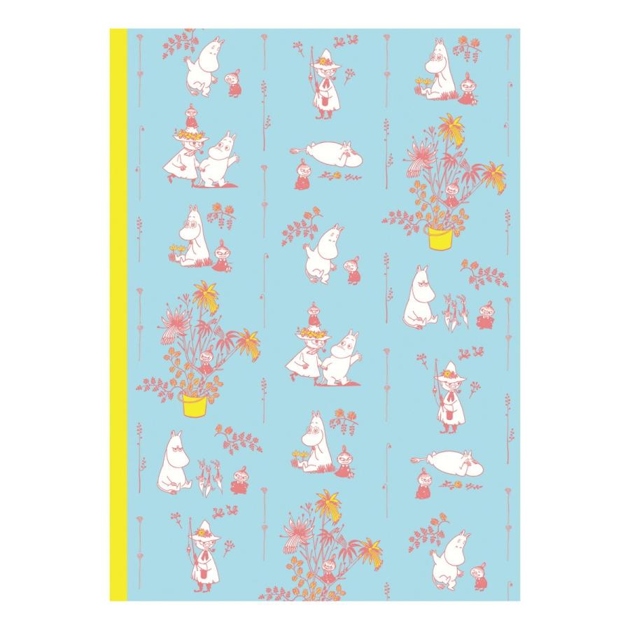 学研ステイフル ムーミン B6ノート 水色 AD05518 リトルミイ