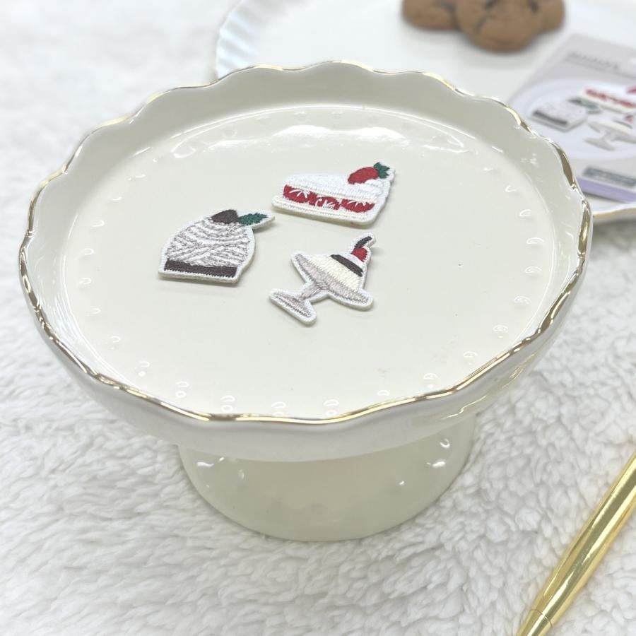 annas 刺繍文具 アンナス 刺繍 ワッペン シール ケーキ コーヒー スイーツ パン ドリンク クッキー おいしい刺繍 文具 文房具 雑貨 学研 ステイフル 公式 | 学研ステイフル | 08